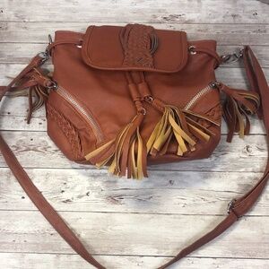 Vegan leather handbag